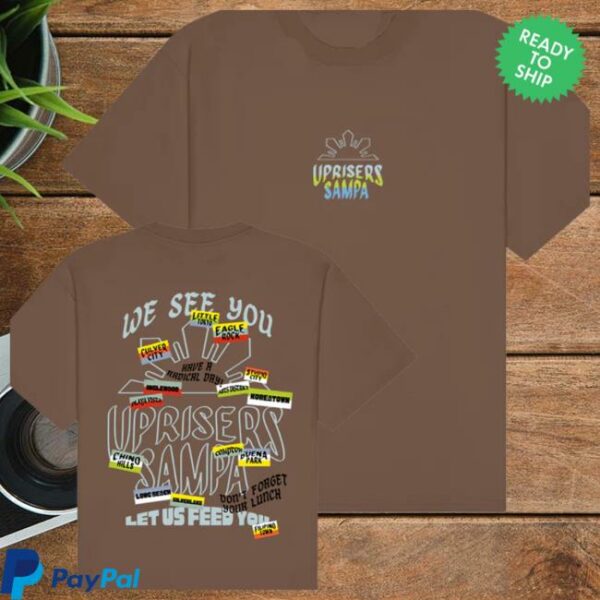 We Are Uprisers Store Merch Uprisers X Sampa T-Shirt
