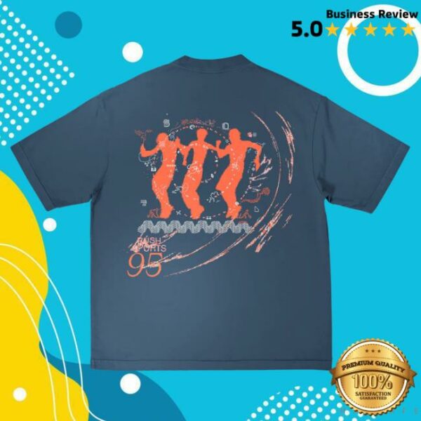 Troye Sivan Store Merch Rush Silhouette Blue Tee