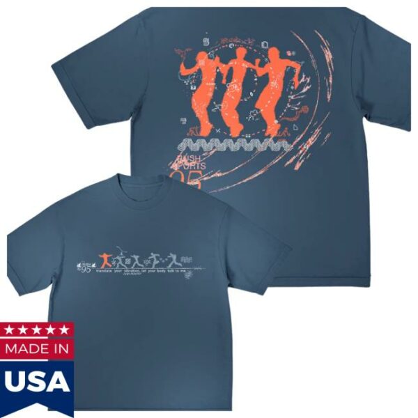 Troye Sivan Store Merch Rush Silhouette Blue Tee