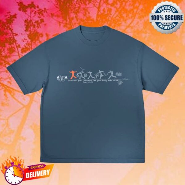 Troye Sivan Store Merch Rush Silhouette Blue Tee