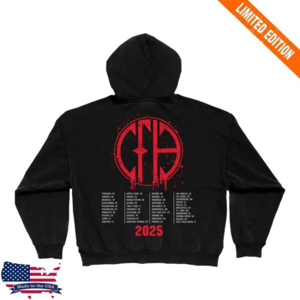 Pantera Store Merch Pantera 2025 Zip Up Hoodie