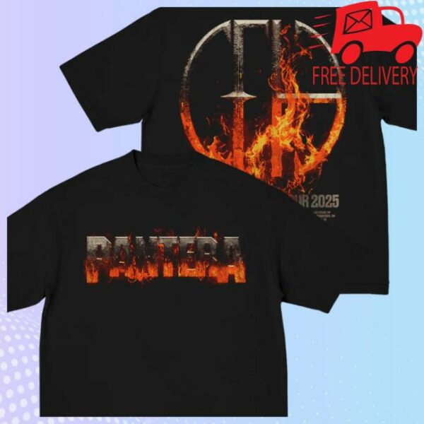 Pantera Store Merch Pantera Molten Logo T-Shirt