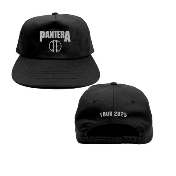 Pantera Store Merch Pantera Tour 2025 Snapback Hat