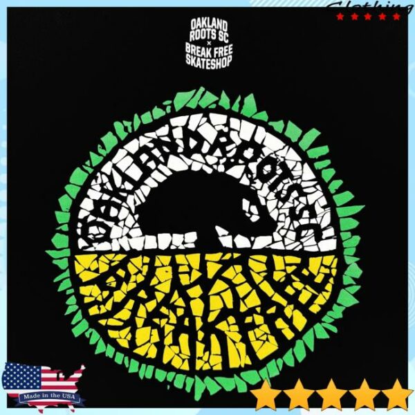 Oakland Roots Sc Store Merch Oakland Roots Sc X Break Free Hoodie