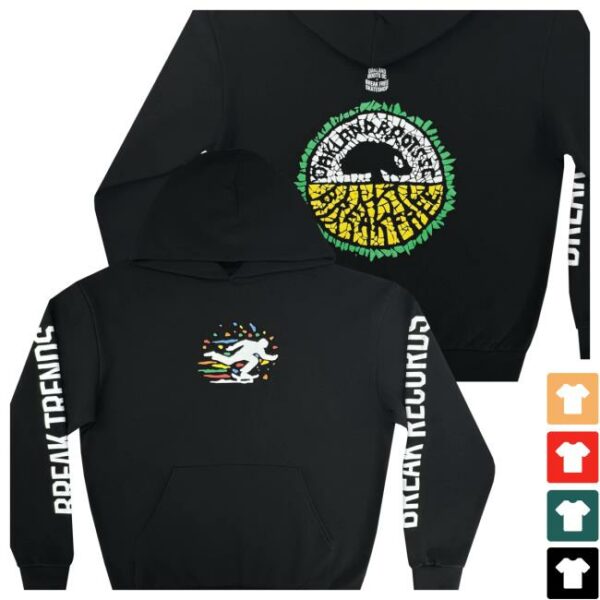 Oakland Roots Sc Store Merch Oakland Roots Sc X Break Free Hoodie