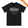 kenny the terrace store merch sheffield wednesday 1867 black t shirt