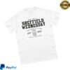 The Terrace Store Merch Sheffield Wednesday 1867 Black T-Shirt