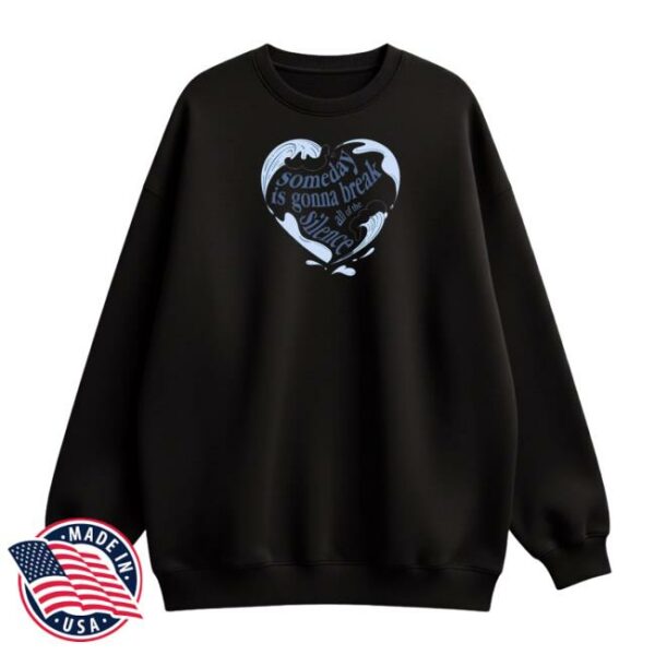Thebtclub Store Merch Break Silence Oversized Sweatshirt