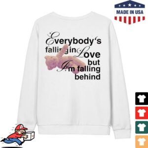 Thebtclub Store Merch Falling Behind Oversized Sweatshirt