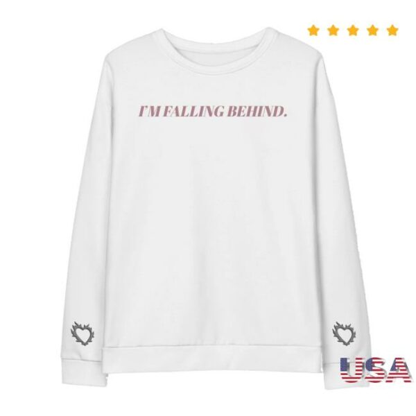 Thebtclub Store Merch Falling Behind Oversized Sweatshirt