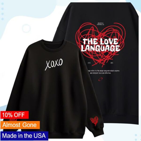 Thebtclub Store Merch Xoxo Oversized Sweatshirt