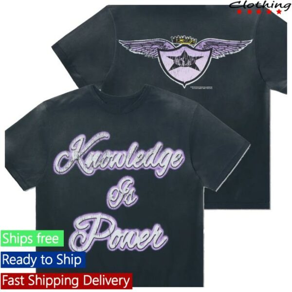 Barriers Worldwide Store Merch Knowledge Is Power Vintage Tee