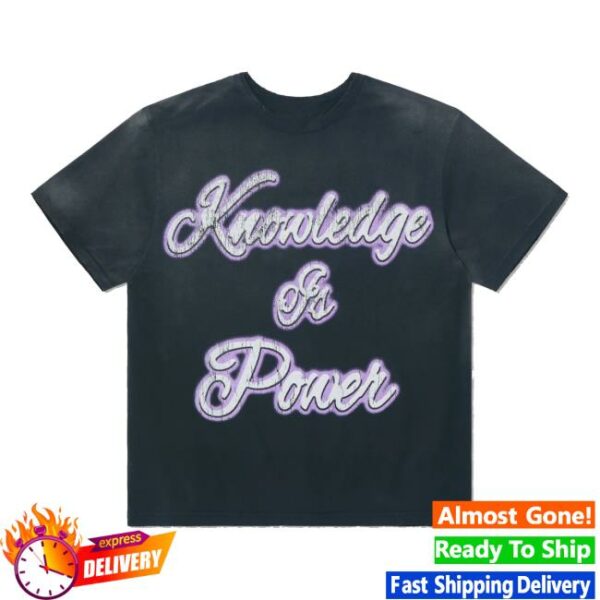 Barriers Worldwide Store Merch Knowledge Is Power Vintage Tee