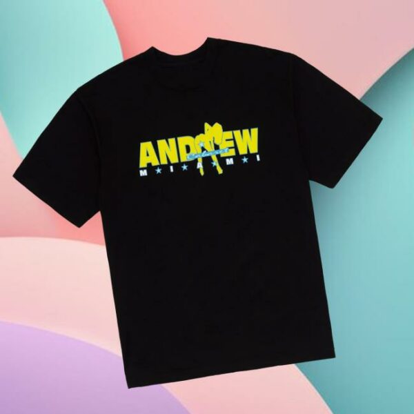 August Shop Store Andrew Cabaret Black Tee