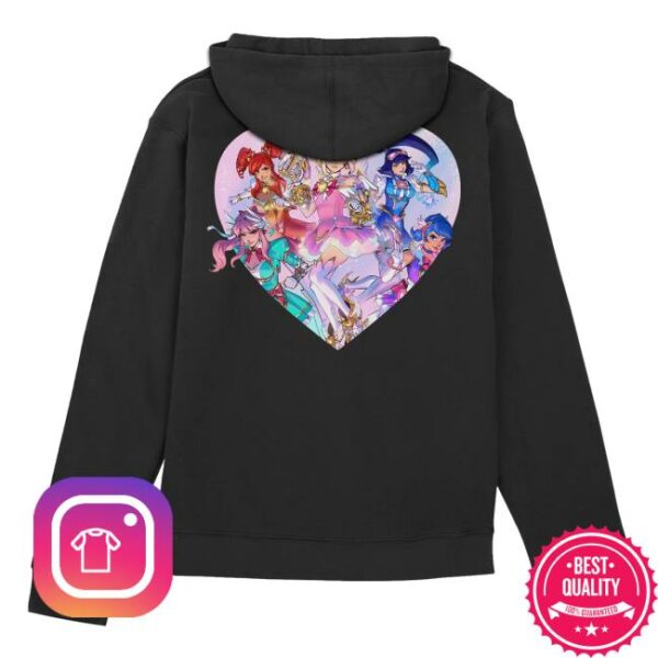 Blizzard Gear Merch Store Overwatch Dokiwatch Black Pullover Hoodie