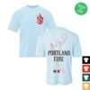 Portland Fire Team Merch Store Shop Portland Fire Cream Unisex Long Sleeve Hoodie