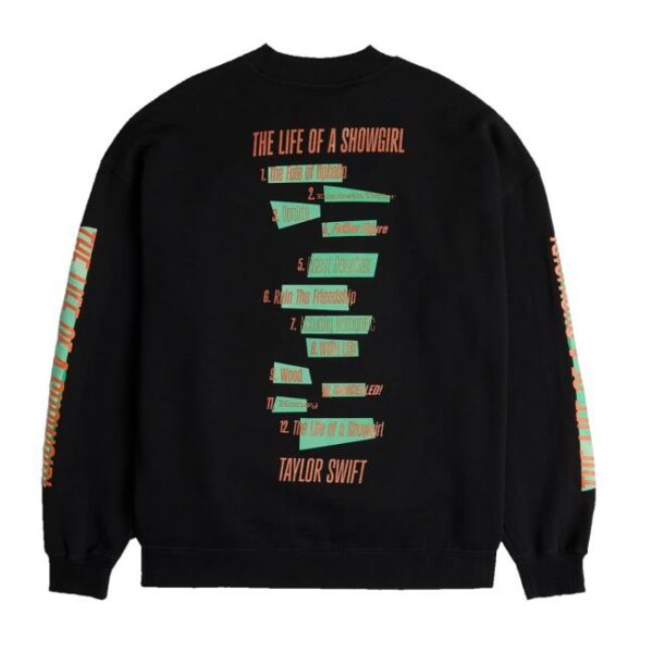 Taylor Swift Merch Store The Life Of A Showgirl Crewneck