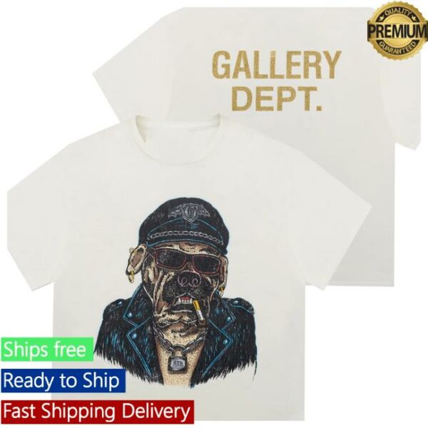 Gallery Dept Store Merch Oct Biker Dog Tee