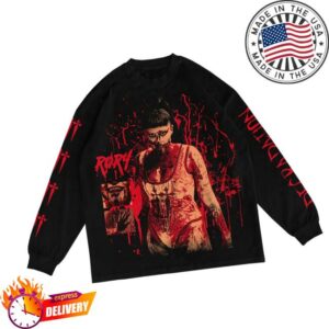 Rory Store Merch Bloodbath Oversized Black Long Sleeve