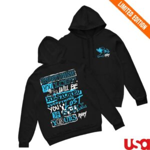 Rory Store Merch Everything You Lost Zip Black Hoodie