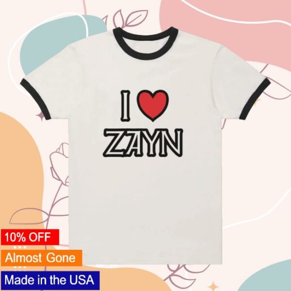 Inzayn Store Merch I 3 Zayn Ringer Tee