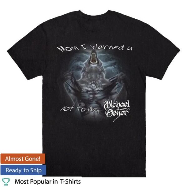Michael Seyer Merch Store Wolf Tee