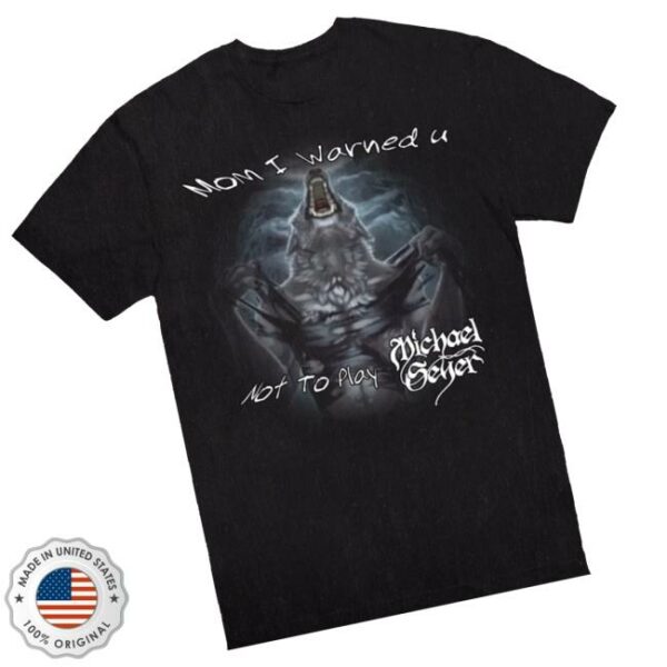 Michael Seyer Merch Store Wolf Tee