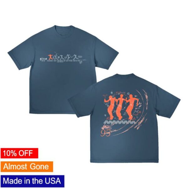 Troye Sivan Merch Store Rush Silhouette Blue Tee
