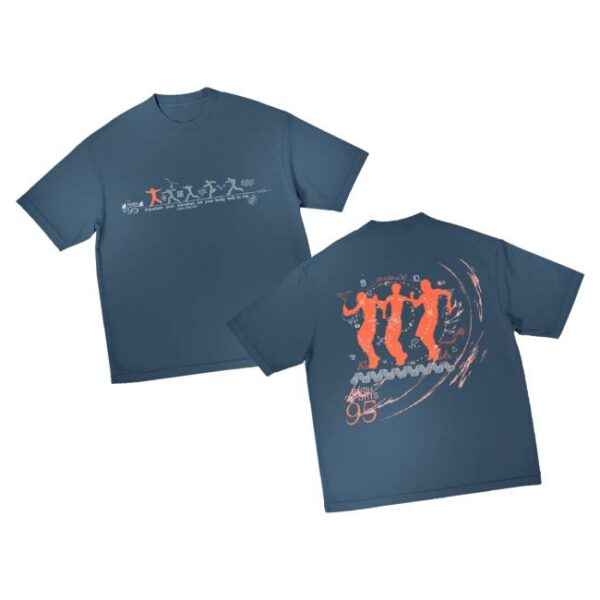 Troye Sivan Merch Store Rush Silhouette Blue Tee