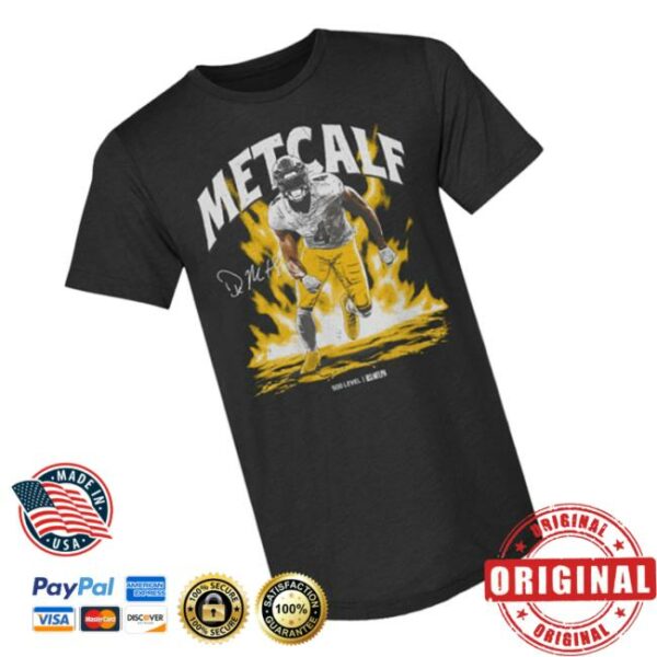 500 Level Store Merch Dk Metcalf Pittsburgh Aura Wht Shirt