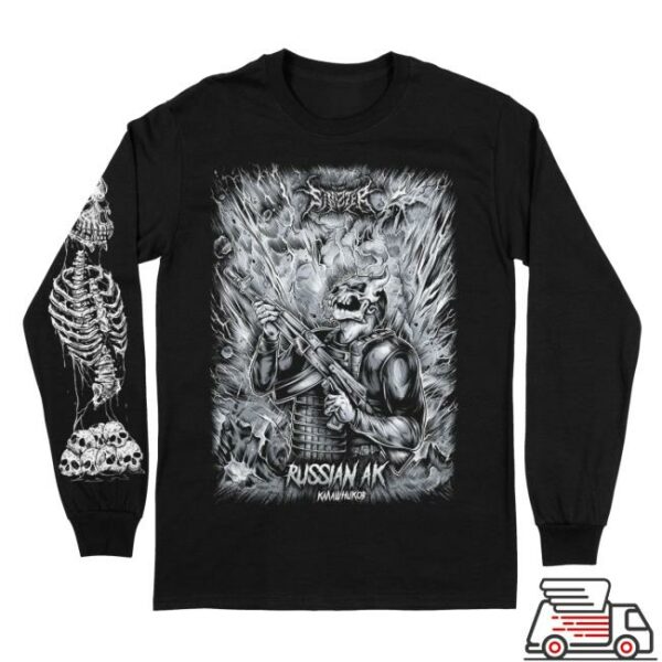Indiemerchstore Merch Sinizter Russian Ak Longsleeve
