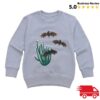 kenny kew store merch kew book of blooms bats kids sweatshirt