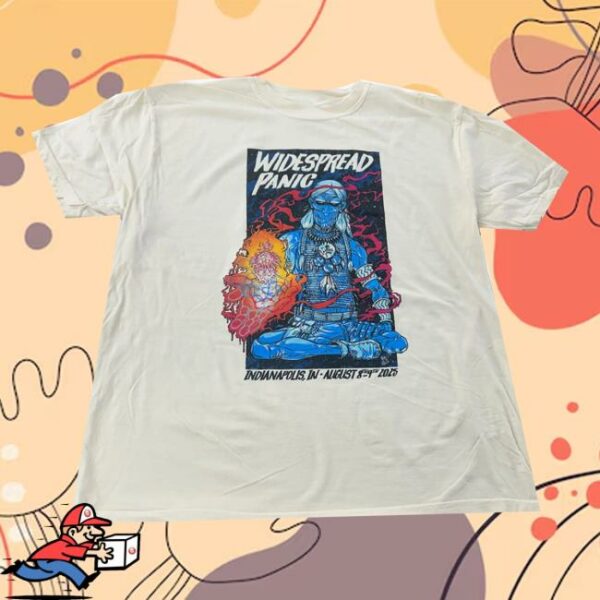 Widespread Panic Store Merch 2025 Indianapolis Event T