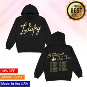 Laufey Music Store Merch A Matter Of Time Tour Hoodie