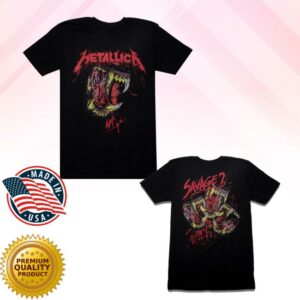 Metallica Merch Store Am I Savage T-Shirt