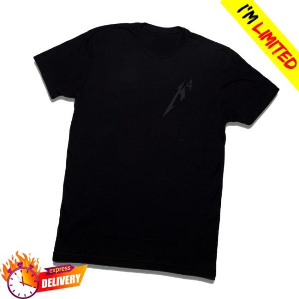 Metallica Merch Store M4 Logo Tonal T-Shirt