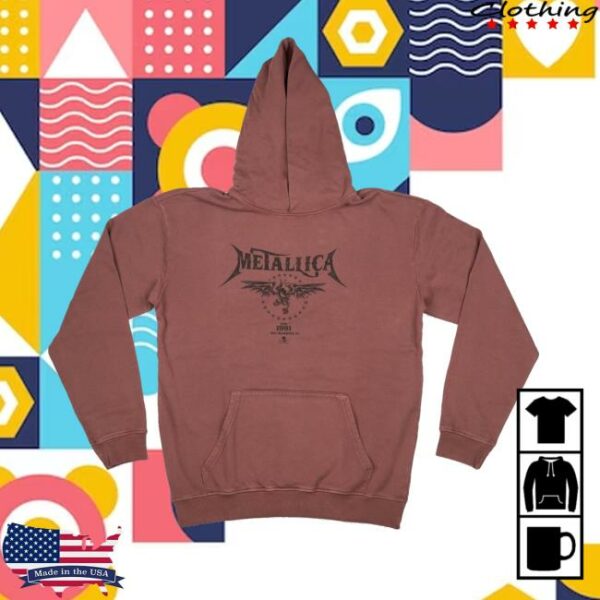Metallica Merch Store Est 1981 Pullover Hoodie