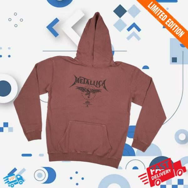 Metallica Merch Store Est 1981 Pullover Hoodie