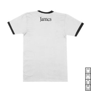 James Store Merch Get Laid Ringer Tee