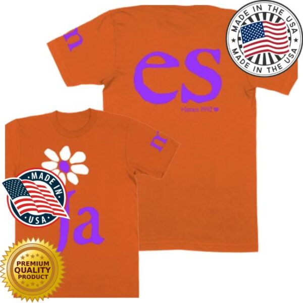 James Store Merch Orange Ja M Es T-Shirt