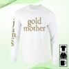 kenny James Store Merch Gold Mother White Longsleeve