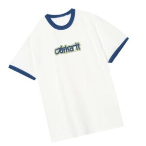 August Store Merch Carhartt Wip Connection Script Ringer T-Shirt