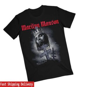 Marilyn Manson Store Merch Impaled Double Cross Tee