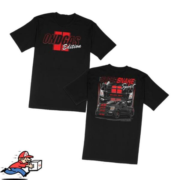 Ondgas Merch Store 150 Entries Shelby Super Snake Sport Giveaway Shirt