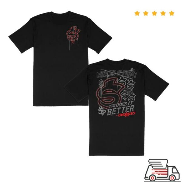 Ondgas Merch Store 100 Entries Its Just Paper Who Did It First T-Shirt