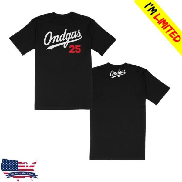 Ondgas Merch Store 100 Entries Ondgas 25 T-Shirt