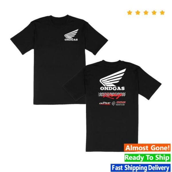 Ondgas Merch Store 100 Entries Fox Odg Racing T-Shirt
