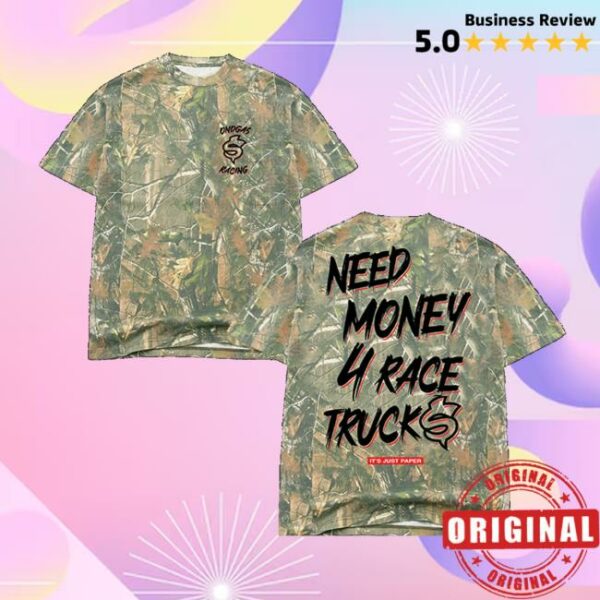 Ondgas Merch Store 150 Entries Need Money For Race Truck Camo