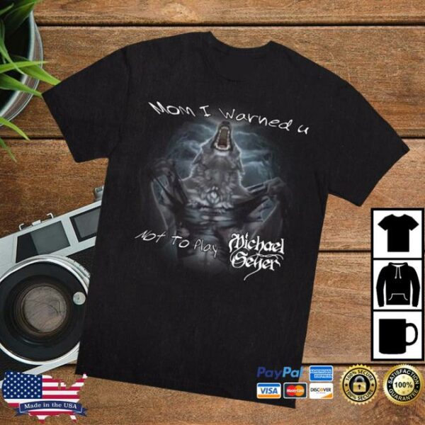 Michael Seyer Merch Store Wolf Tee