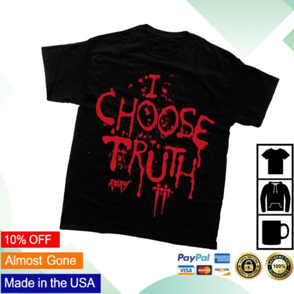 Its Rory Merch Store I Choose Truth T-Shirt